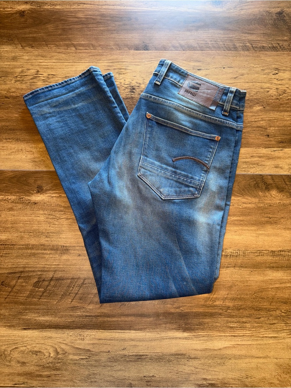 G-Star RAW Revend Straight Jeans | Men’s 33x32 | Premium Stretch Denim
